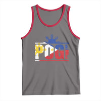 Pogi Filipino Slang Filipino Flag Pinoy Sun And Star Tank Top - Wonder Print Shop