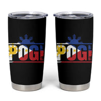 Pogi Filipino Slang Filipino Flag Pinoy Sun And Star Tumbler Cup - Wonder Print Shop