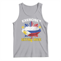 Funny Philippines Tank Top Exercise I Thought You Said Extra Rice - Wonder Print Shop