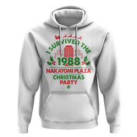 I Survived The 1988 Nakatomi Plaza Christmas Party Hoodie Vintage Mistletoe