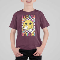 67 Days Of School T Shirt For Kid Six Seven Meme Student Teacher - Wonder Print Shop