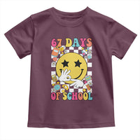 67 Days Of School Toddler T Shirt Six Seven Meme Student Teacher - Wonder Print Shop
