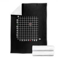Funny 67 Math Coordinates Christmas Throw Blanket Dabbing Santa Teacher Student Six Seven Meme - Wonder Print Shop