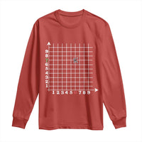 Funny 67 Math Coordinates Christmas Long Sleeve Shirt Dabbing Santa Teacher Student Six Seven Meme - Wonder Print Shop