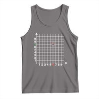 Funny 67 Math Coordinates Christmas Tank Top Dabbing Santa Teacher Student Six Seven Meme - Wonder Print Shop