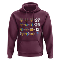 Funny Hanukkah 67 Math Hoodie Teacher Chanukah Six Seven Meme - Wonder Print Shop
