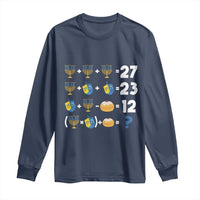 Funny Hanukkah 67 Math Long Sleeve Shirt Teacher Chanukah Six Seven Meme - Wonder Print Shop
