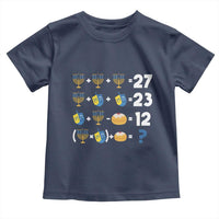 Funny Hanukkah 67 Math Toddler T Shirt Teacher Chanukah Six Seven Meme - Wonder Print Shop