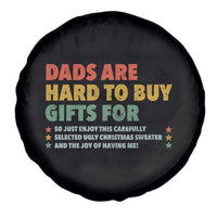 Dads Are Hard To Buy Gifts For Christmas Spare Tire Cover Funny Father's Day Ugly Xmas - Wonder Print Shop