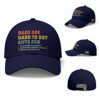 Dads Are Hard To Buy Gifts For Christmas Baseball Cap Funny Father's Day Ugly Xmas