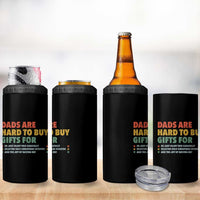 Dads Are Hard To Buy Gifts For Christmas 4 in 1 Can Cooler Tumbler Funny Father's Day Ugly Xmas - Wonder Print Shop