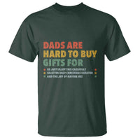 Dads Are Hard To Buy Gifts For Christmas T Shirt Funny Father's Day Ugly Xmas - Wonder Print Shop