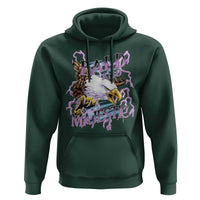 Funny Eagle Bald And Majestic Hoodie Vintage Storm Thunder