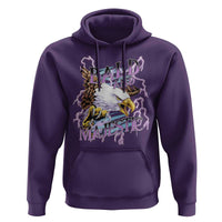 Funny Eagle Bald And Majestic Hoodie Vintage Storm Thunder