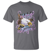 Funny Eagle Bald And Majestic T Shirt Vintage Storm Thunder - Wonder Print Shop