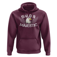 Funny Eagle Bald And Majestic Hoodie Eagle Grandpa Dad Joke