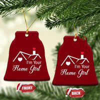 Funny Realtor Ceramic Ornament I Am Your Home Girl Real Estate Agent - Wonder Print Shop