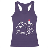 Funny Realtor Racerback Tank Top I Am Your Home Girl Real Estate Agent - Wonder Print Shop