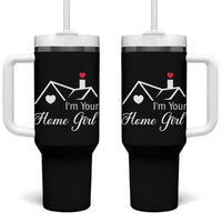 Funny Realtor Tumbler With Handle I Am Your Home Girl Real Estate Agent - Wonder Print Shop