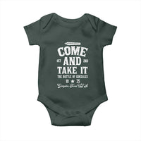 History Of Texas Baby Onesie Come And Take It The Battle Of Gonzales