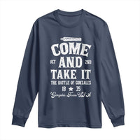 History Of Texas Long Sleeve Shirt Come And Take It The Battle Of Gonzales