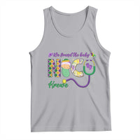 Funny NICU Mardi Gras Tank Top We Found The Baby NICU Krewe King Cake