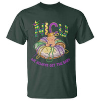 Funny NICU Nurse Mardi Gras T Shirt We Always Get The Baby King Cake