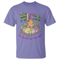 Funny NICU Nurse Mardi Gras T Shirt We Always Get The Baby King Cake