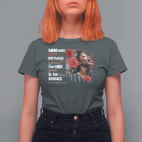 Christian African American T Shirt For Women Who Can Find A Virtuous Woman