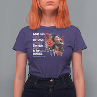 Christian African American T Shirt For Women Who Can Find A Virtuous Woman