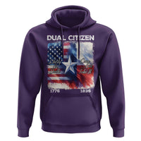 Proud American Texan Hoodie Dual Citizen Liberty Or Death Come And Take It