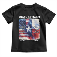 Proud American Texan Toddler T Shirt Dual Citizen Liberty Or Death Come And Take It