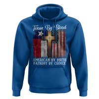 Proud American Texan Jesus Hoodie Texan By Blood American By Birth Patriot By Choice Cross