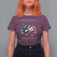 It's A Texas Thing Y'all Wouldn't Understand T Shirt For Women USA Texas Flag