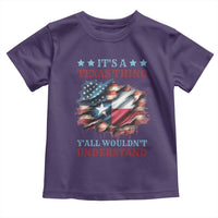 It's A Texas Thing Y'all Wouldn't Understand Toddler T Shirt USA Texas Flag