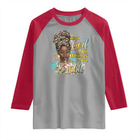 Christian African American Raglan Shirt With God All Things Are Possible Black Prayer