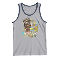 Christian African American Tank Top With God All Things Are Possible Black Prayer