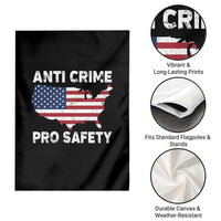 Anti Crime Pro Safety Garden Flag Mayor Resistance Protest Jacob Political