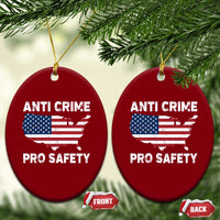 Anti Crime Pro Safety Ceramic Ornament Mayor Resistance Protest Jacob Political