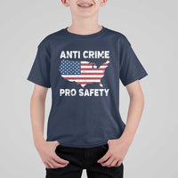 Anti Crime Pro Safety T Shirt For Kid Mayor Resistance Protest Jacob Political