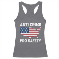 Anti Crime Pro Safety Racerback Tank Top Mayor Resistance Protest Jacob Political