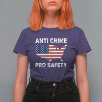 Anti Crime Pro Safety T Shirt For Women Mayor Resistance Protest Jacob Political