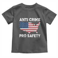 Anti Crime Pro Safety Toddler T Shirt Mayor Resistance Protest Jacob Political