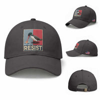 Minnesota Loon Resist Baseball Cap Loon Bird Laser Ice Cube Poster Graphic