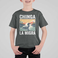 Chinga La Migra T Shirt For Kid Minnesota Loon Laser Ice Cube Political Protest
