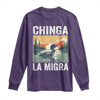 Chinga La Migra Long Sleeve Shirt Minnesota Loon Laser Ice Cube Political Protest
