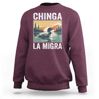 Chinga La Migra Sweatshirt Minnesota Loon Laser Ice Cube Political Protest