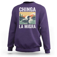 Chinga La Migra Sweatshirt Minnesota Loon Laser Ice Cube Political Protest