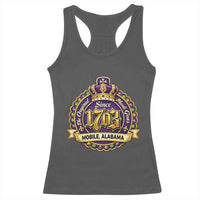 The Original Mardi Gras Mobile Alabama Since 1703 Racerback Tank Top