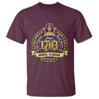 The Original Mardi Gras Mobile Alabama Since 1703 T Shirt